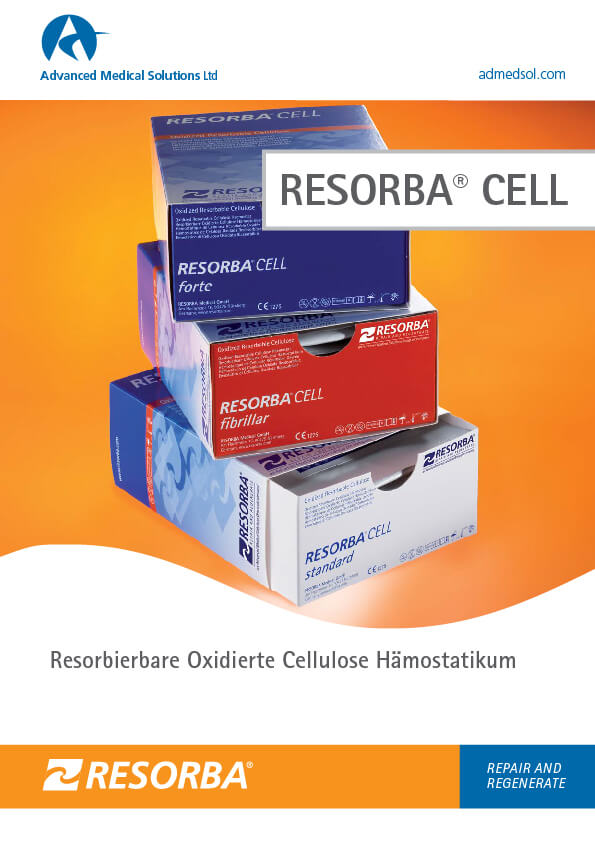 Germany > Biosurgicals > Oxidized Cellulose | RESORBA®